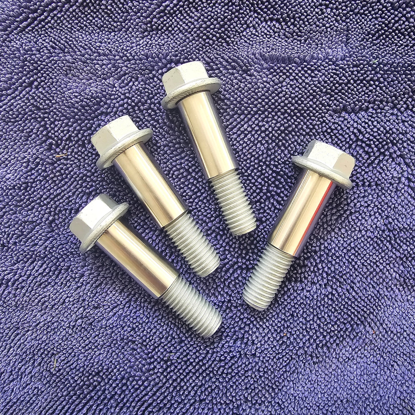 Bolt shims to run Front VE calipers on a VF