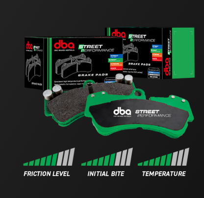 FPV FG F6 - 4 Pot Front Brembo DBA Brake Pads - DB1935