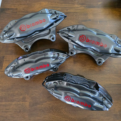 4 Pot Front and 4 Pot Rear Brembo Brake Upgrade Kit to suit Holden VT VX VY VZ Commodore