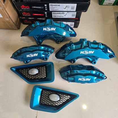 6 Pot Front and 4 Pot Rear Brembo Brake Upgrade Kit to suit Holden VT VX VY VZ Commodore