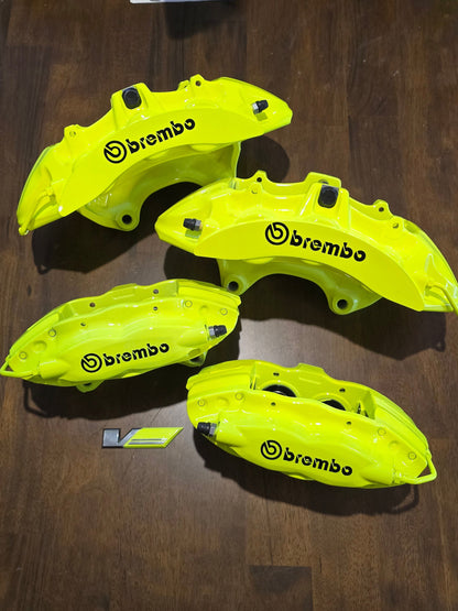 6 Pot Fr / 4 Pot Rr Brembo Brake Upgrade Kit - VE / VF Commodore